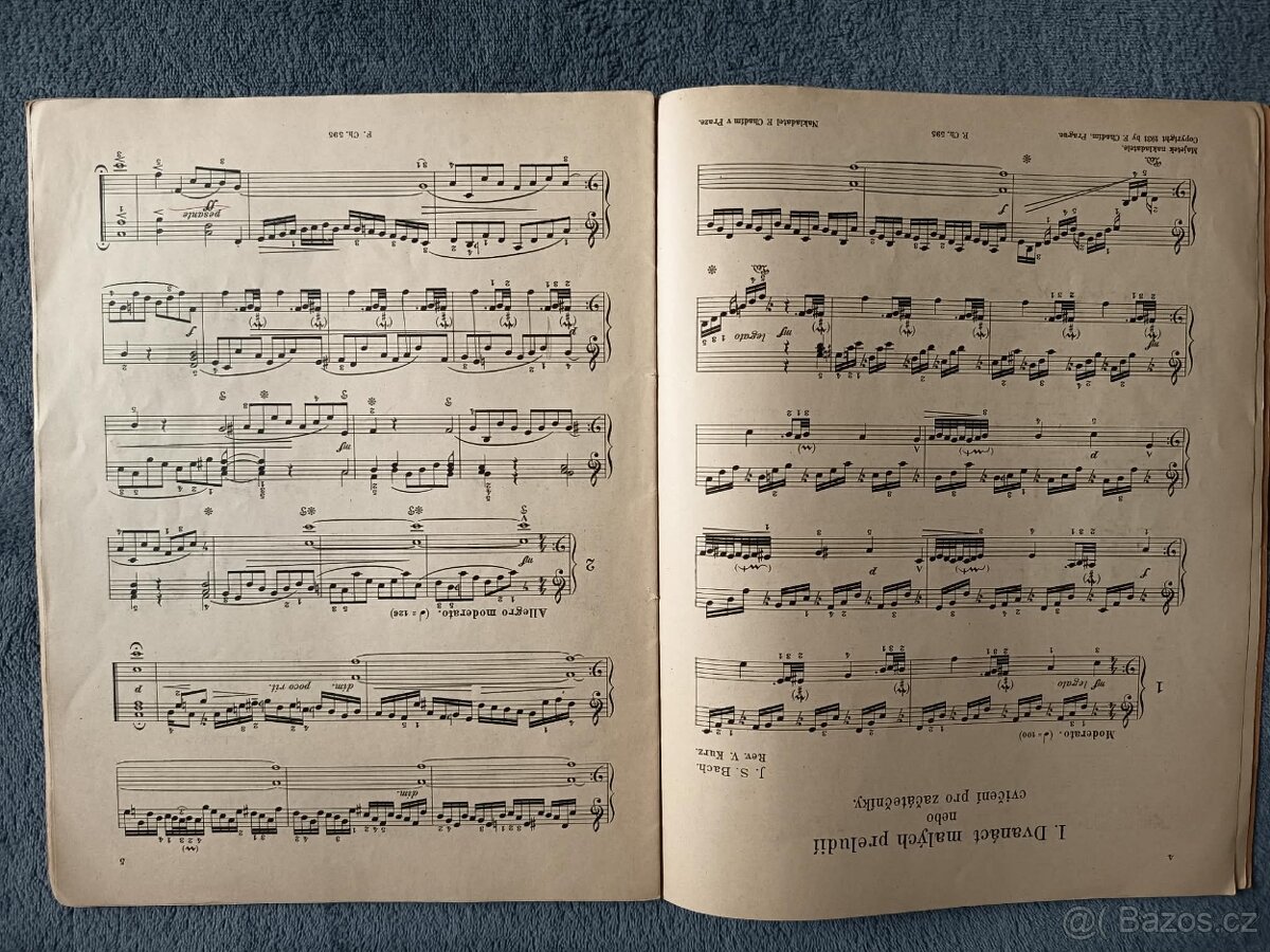 Noty na klavír - 4