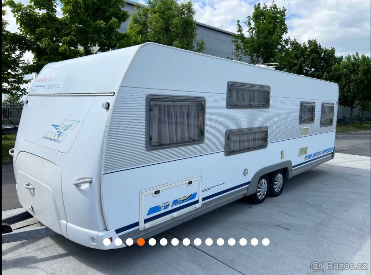 Karavan Dethleffs 650 - 2osy, předstan - 4