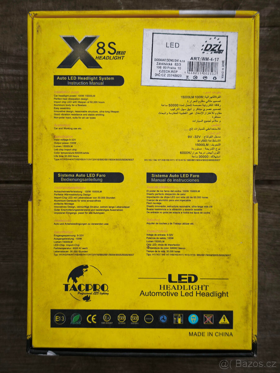 LED žárovky H7 - 4