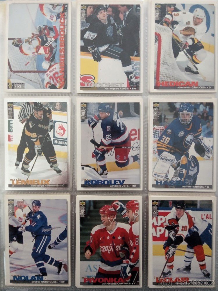 Hokejové kartičky Upper Deck 1995/1996 - 4
