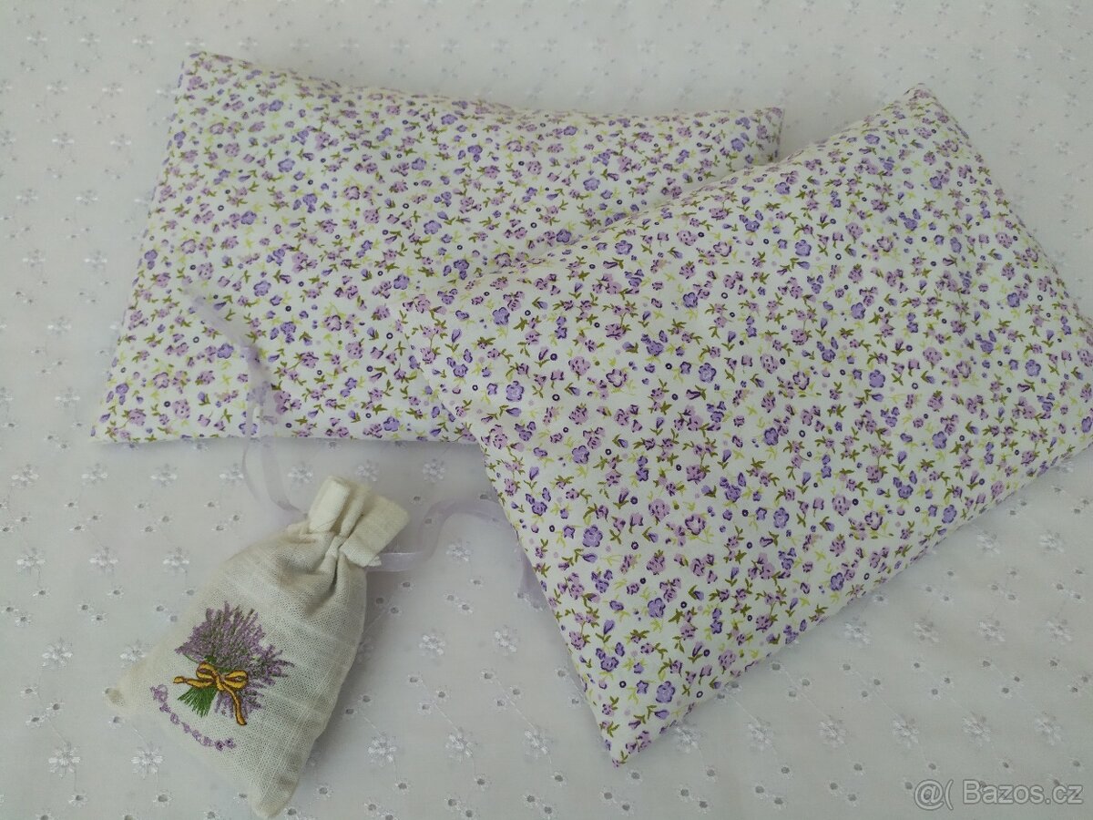 Nahřívací polštářek pohankový s levandulí - 4