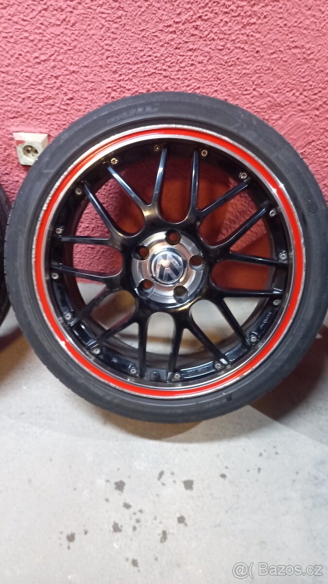 Alu Platin 18" 5x112 letní pneu 225/40 - 4