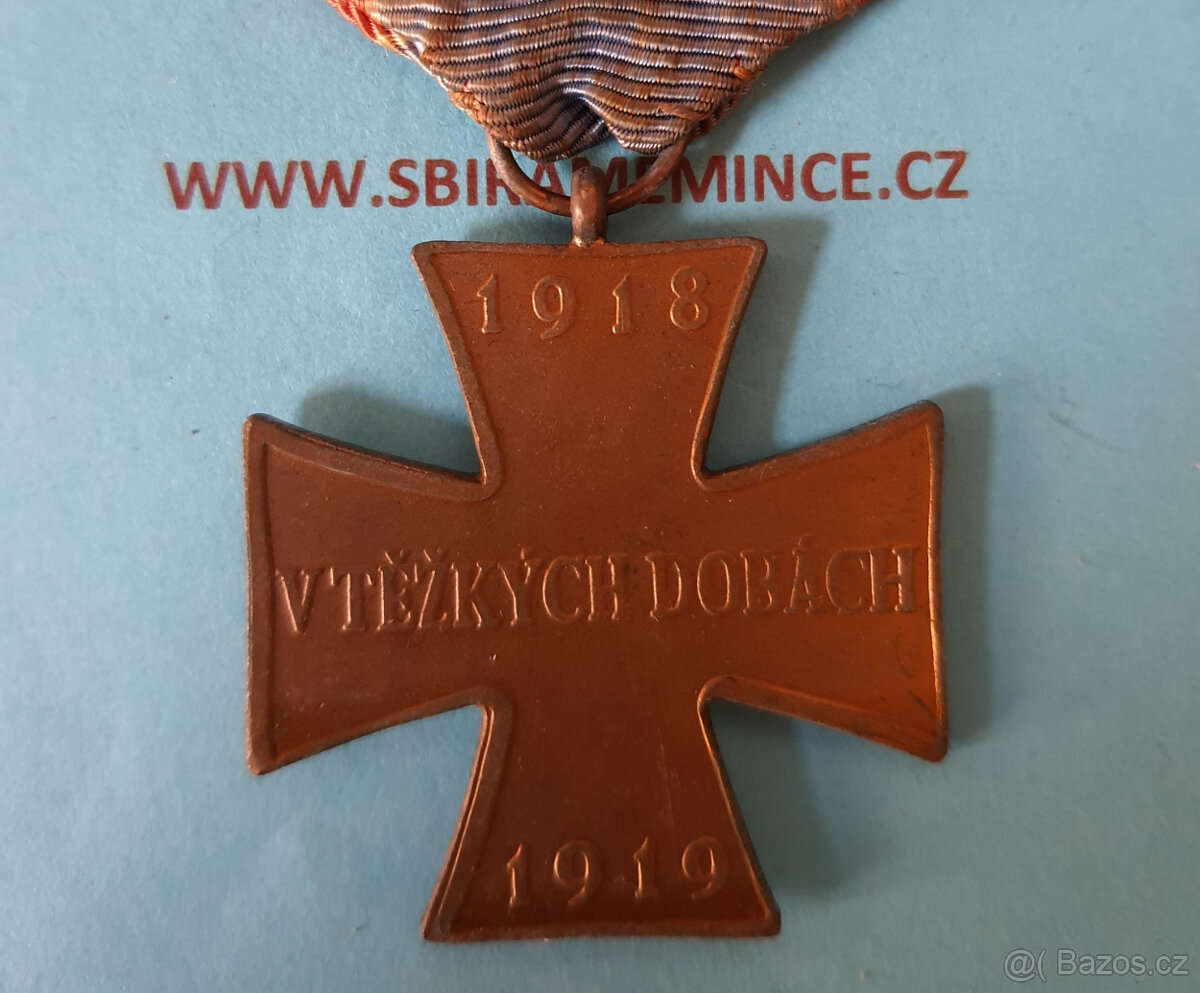 Čs dobrovolce z let 1918-19 var. matný typ - 4