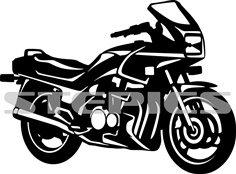 nálepka motocyklu Yamaha - 4