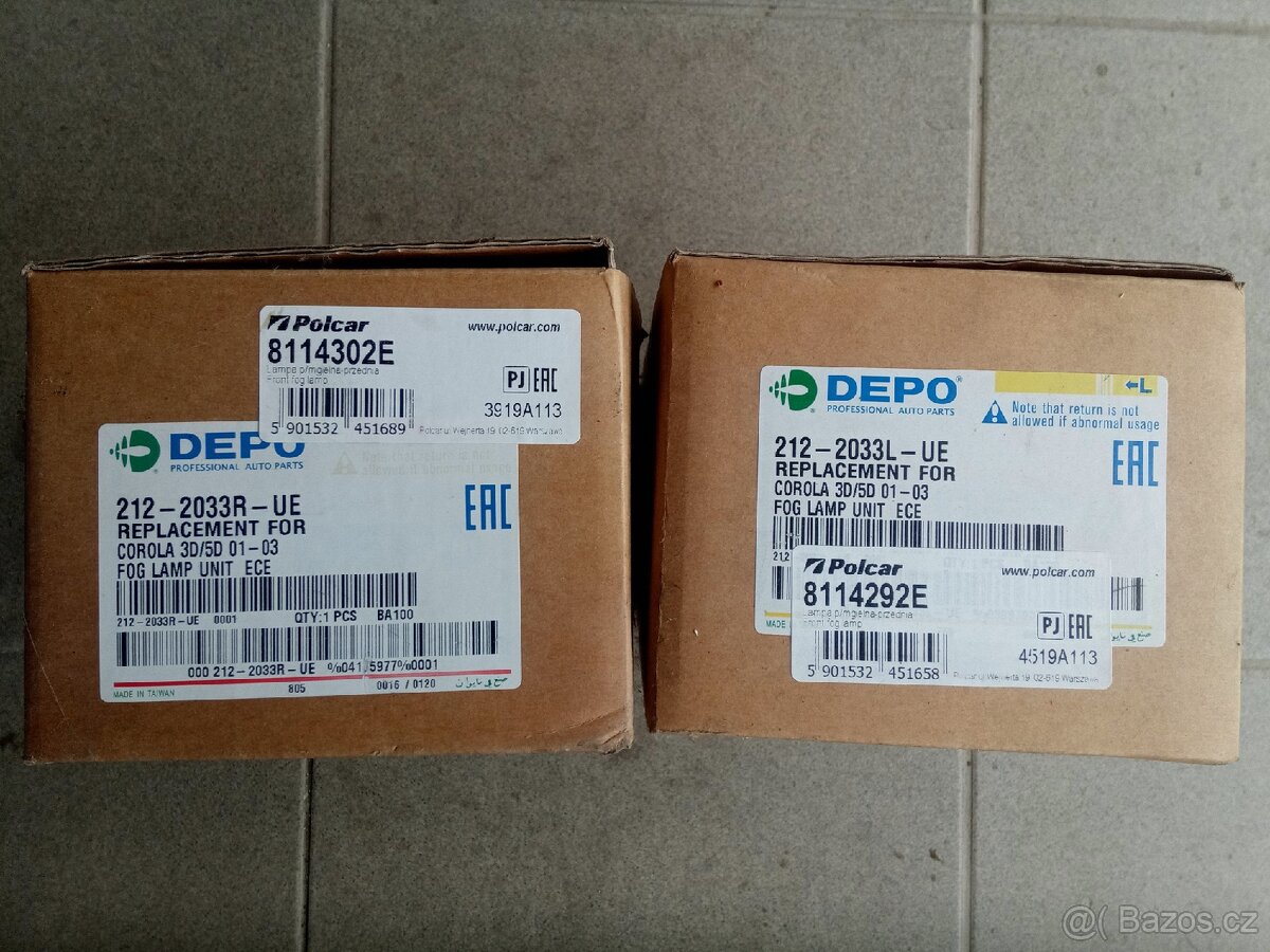 Mlhovky Corolla e12 - 4