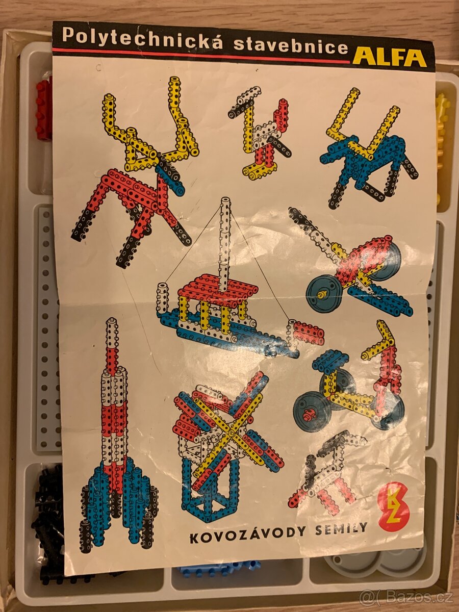 Retro stavebnice Alfa - 4
