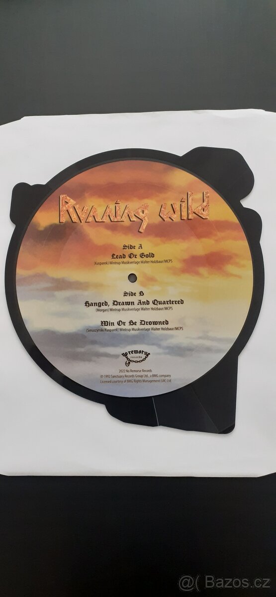 2LP Running Wild Single Picture Shape - 4