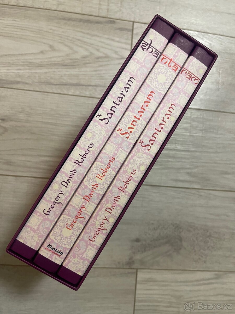 Kniha Shantaram - 3 díly - 4