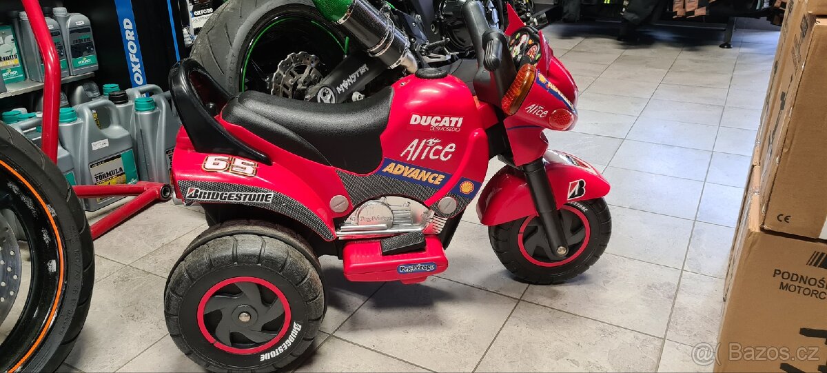 Dětská motorka Peg Perego Ducati - 4