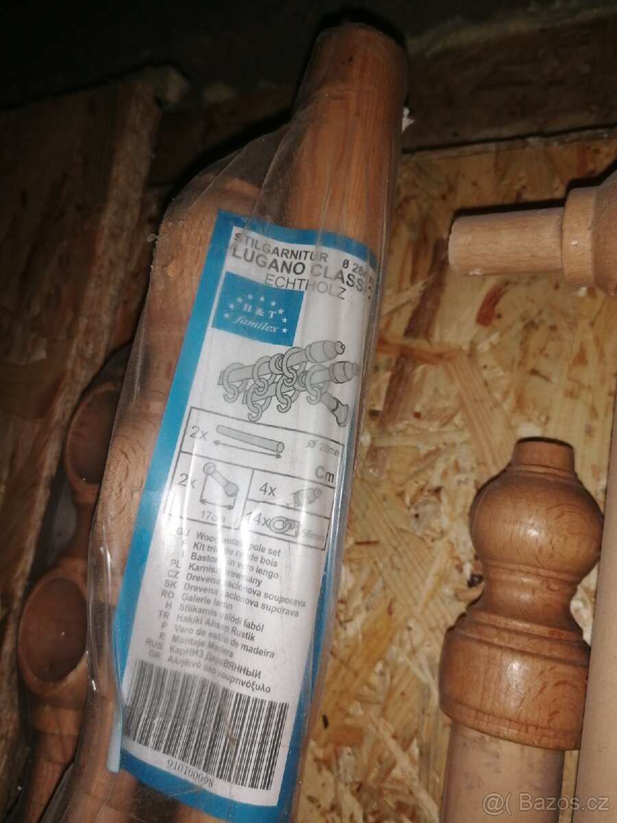 Záclonové tyče dvouřadé - 4