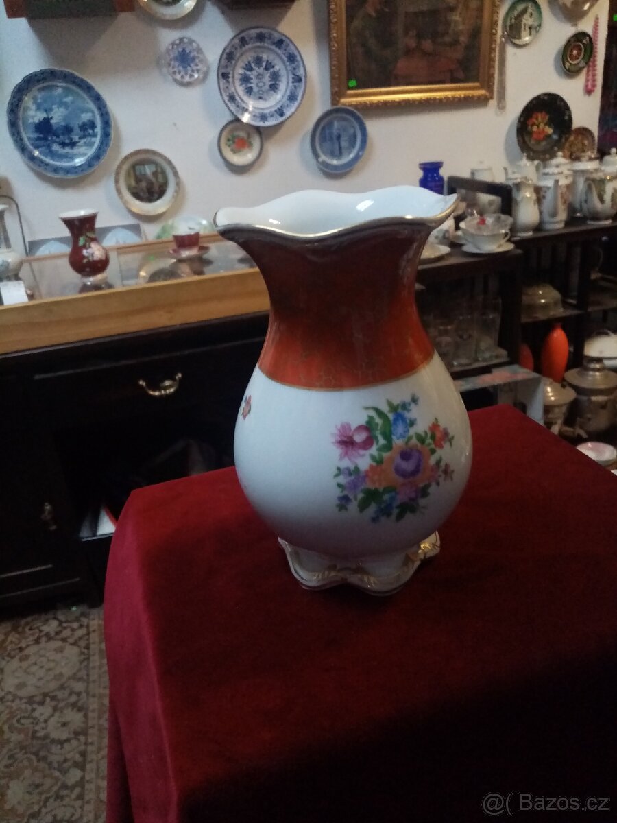 Starožitná porcelánová váza - 4