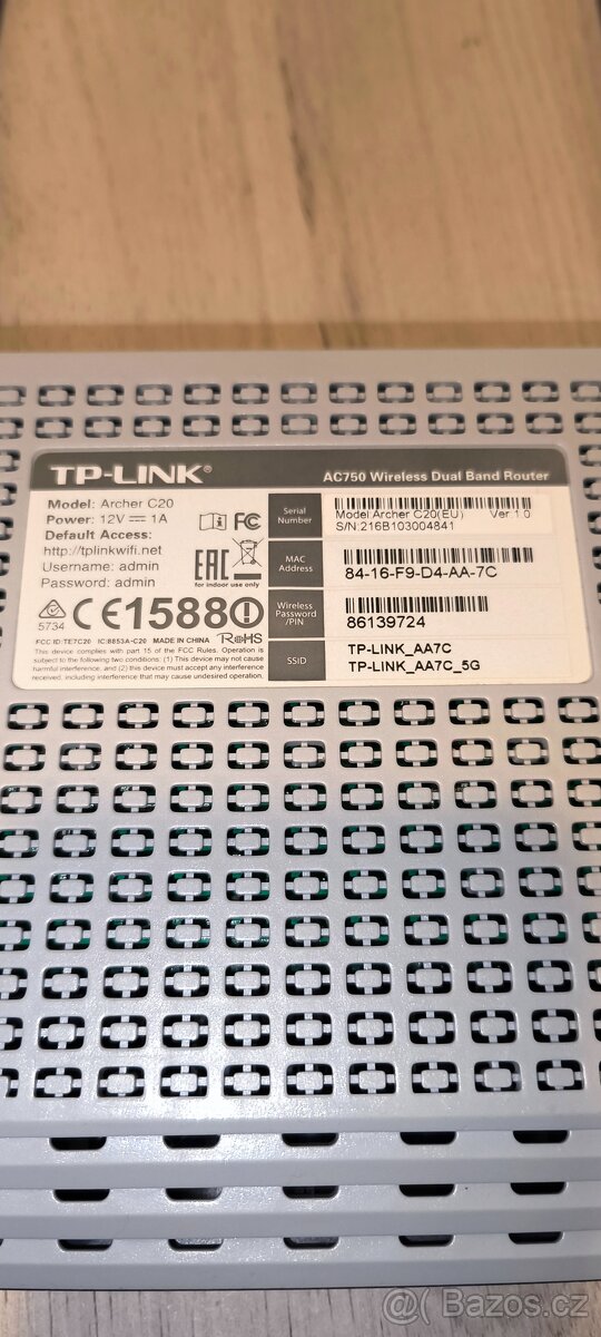 Router TP-Link Archer C20 - 4