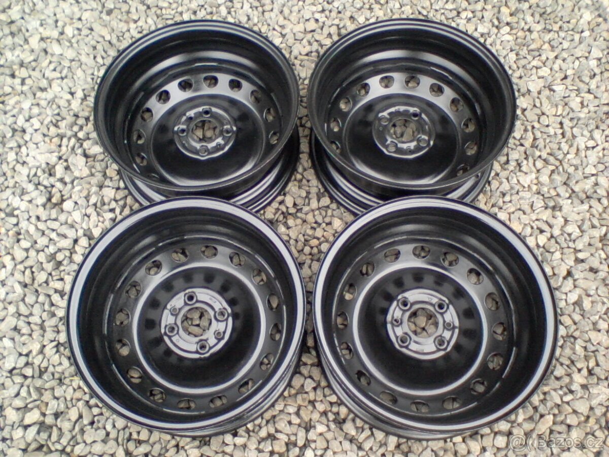 Nové 15 plechové disky Fiat Panda, Fiat 500 - 4