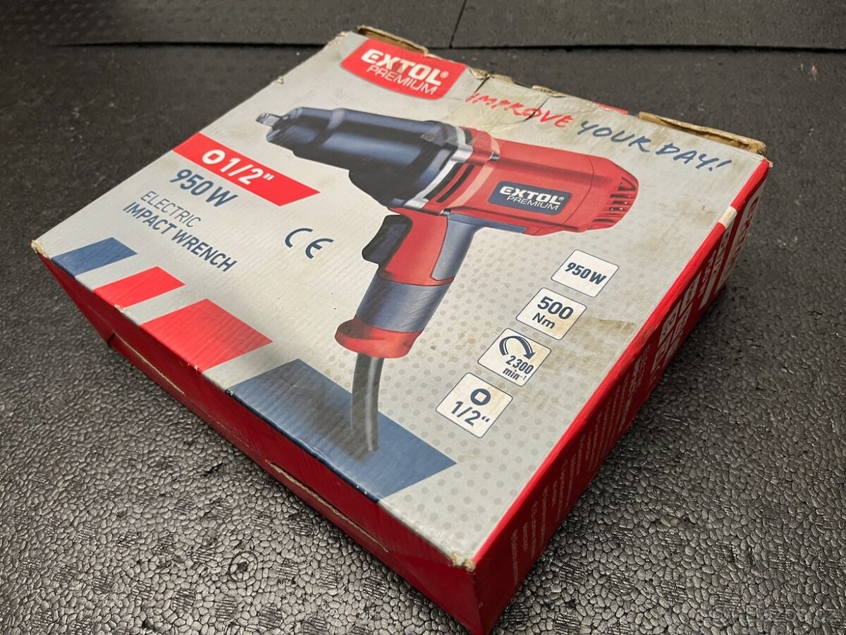 Rázový utahovák Extol Premium WR 500 8890603 500Nm - 4