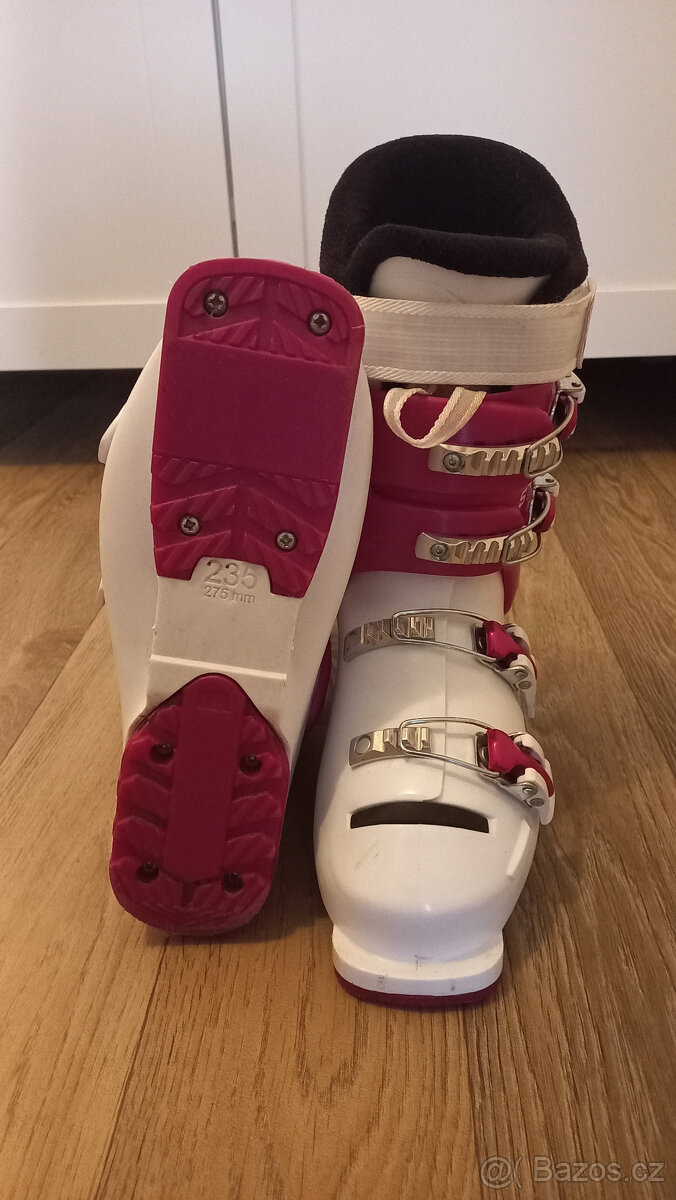 Dívčí lyžáky Lange STARLET 60 (35–36) a lyže Elan (120 cm) - 4