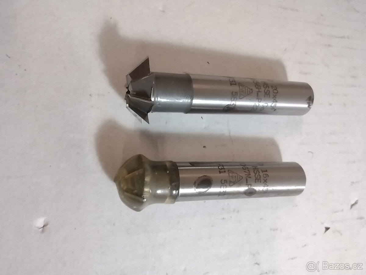 Fréza úhlová stopková - 4