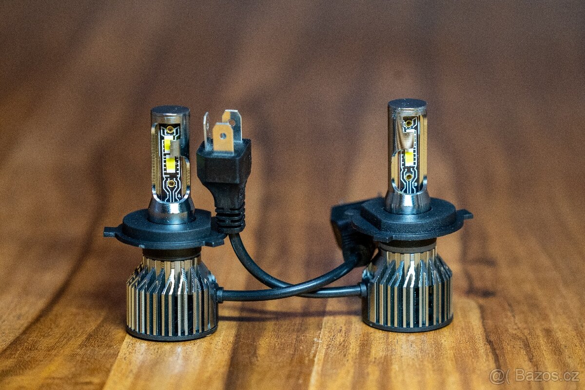 LED žárovky H4, H7, H1, 18 000 LM, 60W, 6000K - 4