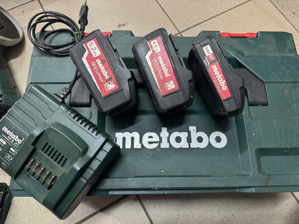 Aku set METABO W18 LTX 125 Quick + SB 18 LTX BL Quick - 4