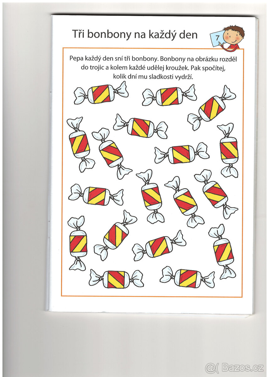 Cvičebnice pro předškoláky: MATEMATIKA -nevyplněná - 4