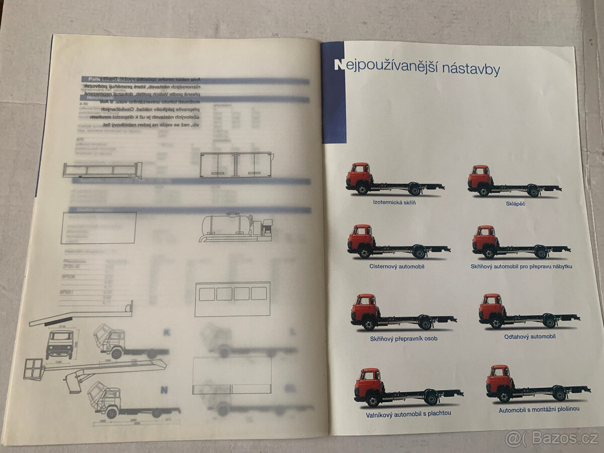Avia A60, A75 – původní prospekt - 4