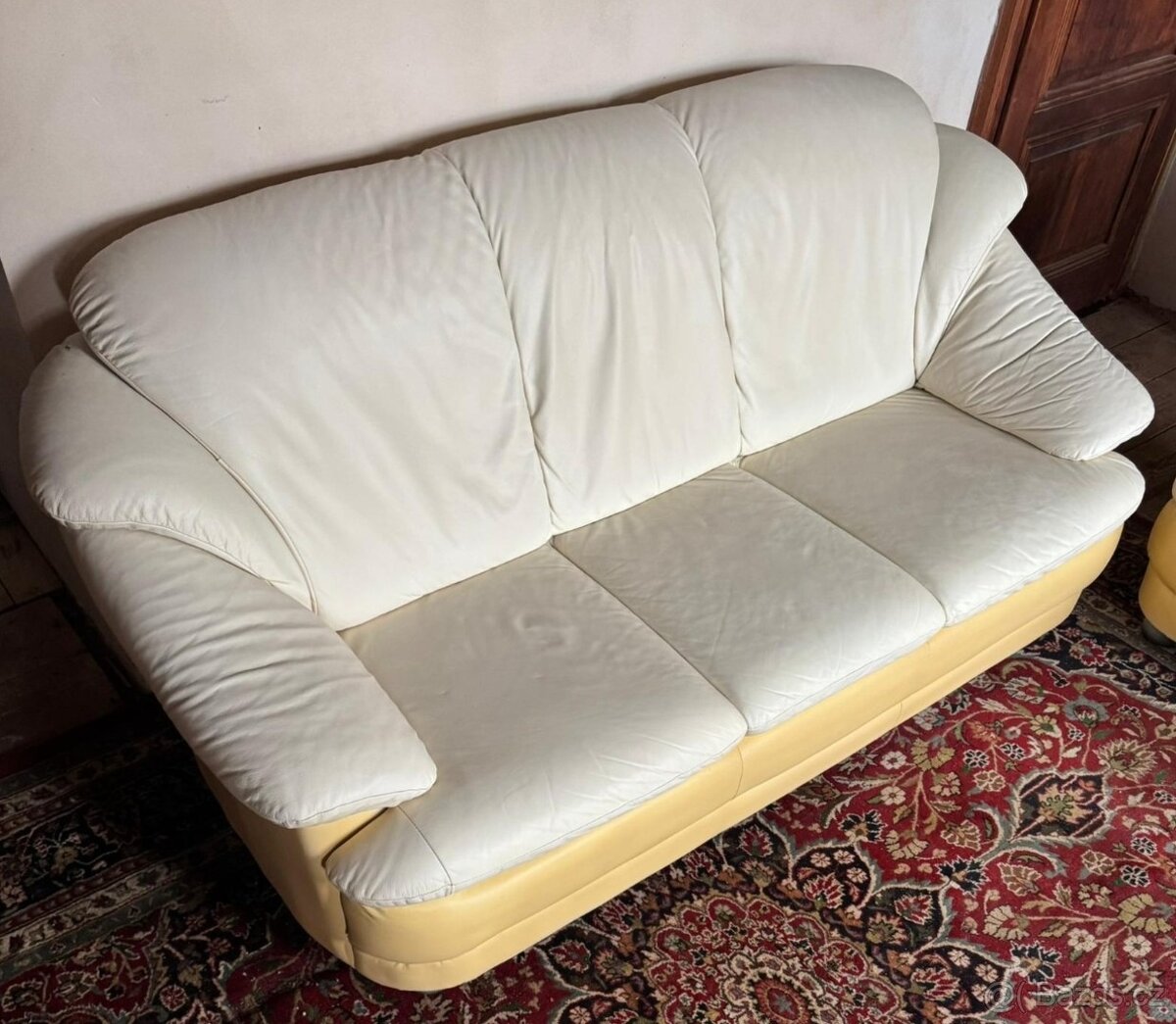 Kožená sedací souprava 3+2+1,5840 - 4