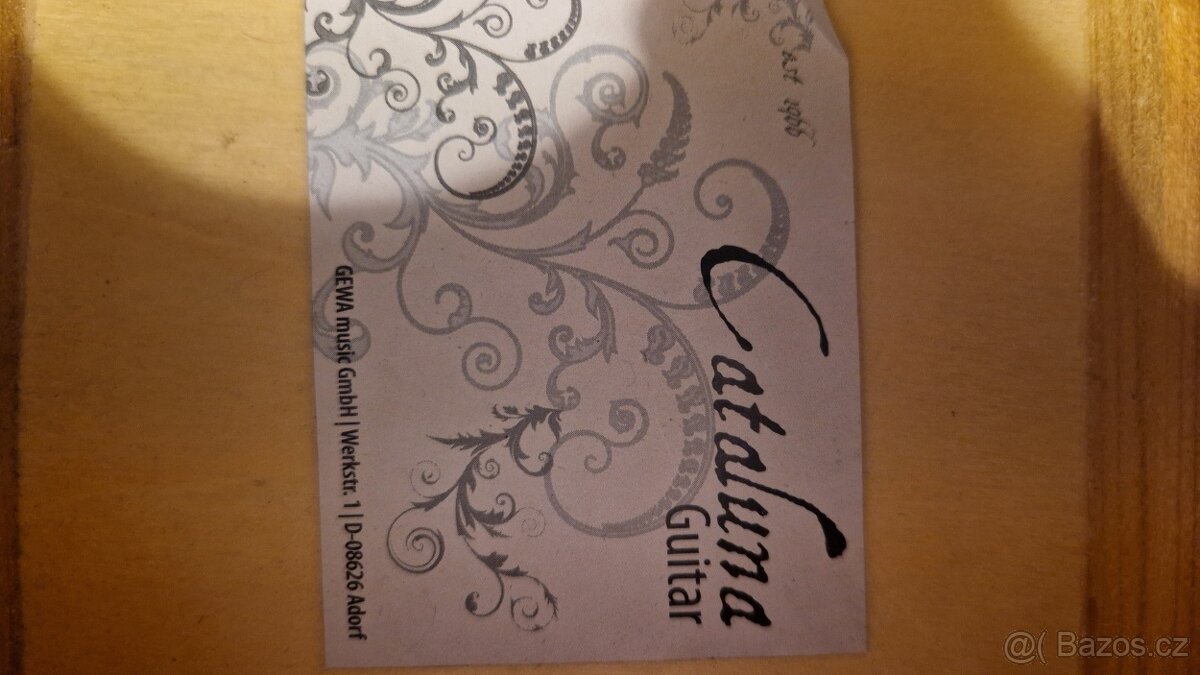 Dětská akustická kytara s pouzdrem - 4