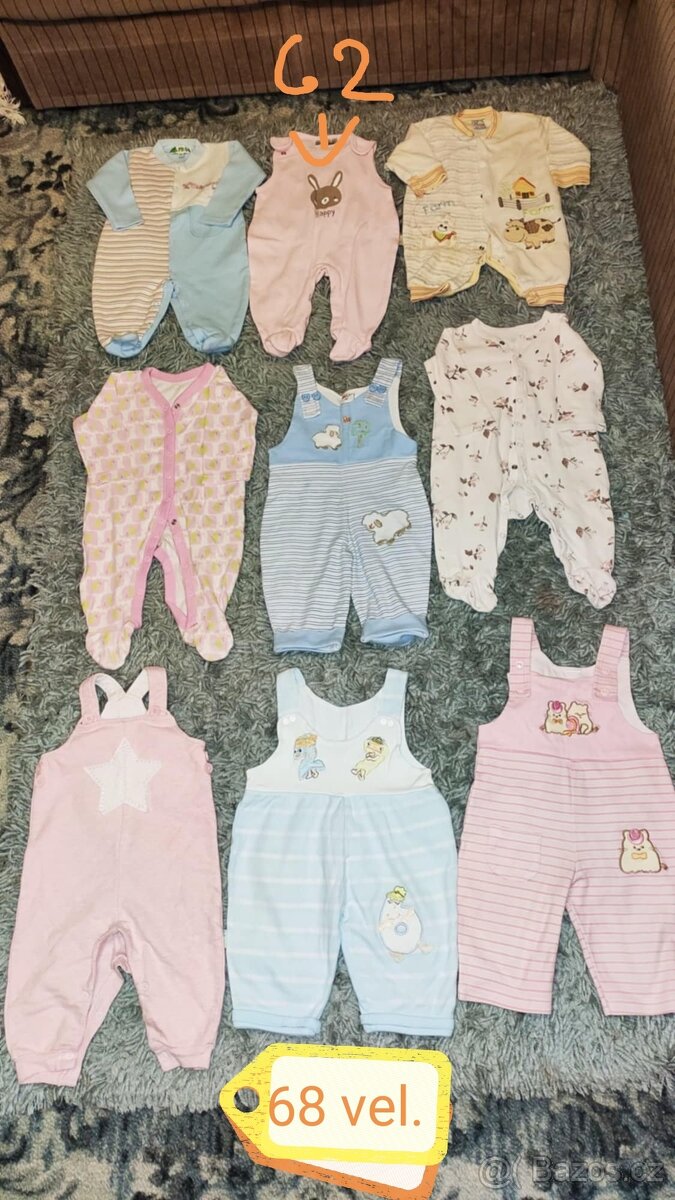 Dětské oblečení vel. 68 - 4