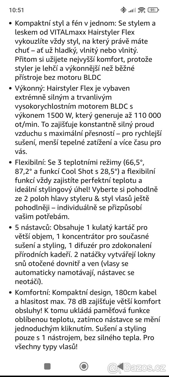Styler vlasů STYLE&SHINE Flex - 4