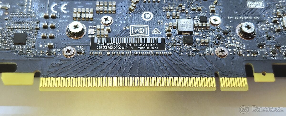 PROFI GPU: NVIDIA Quadro RTX 4000 8GB (Single-slot, CAD/3D) - 4