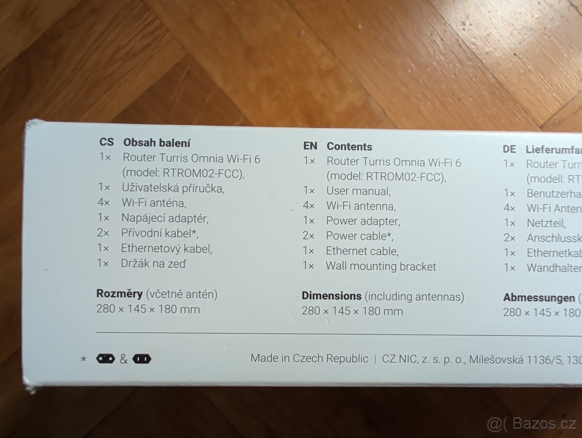 Router Turris Omnia Wi-Fi 6 - 4