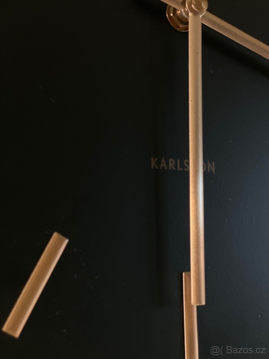 Karlsson designové minimalistické hodiny kovové - 4