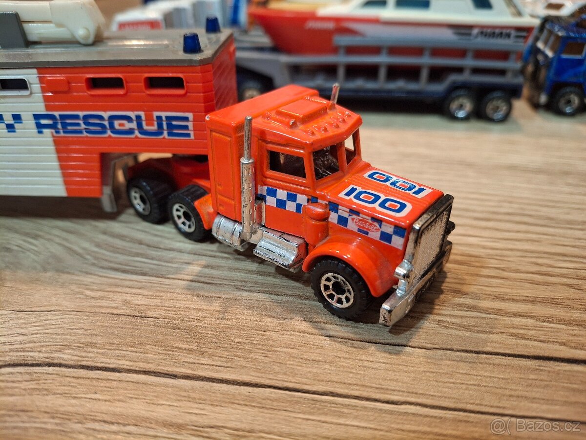 Matchbox convoy EM60, EM64, Rescue 100, hasiči - 4