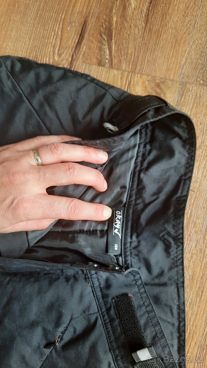 Vyleteplené kalhoty Okay vel.128. - 4