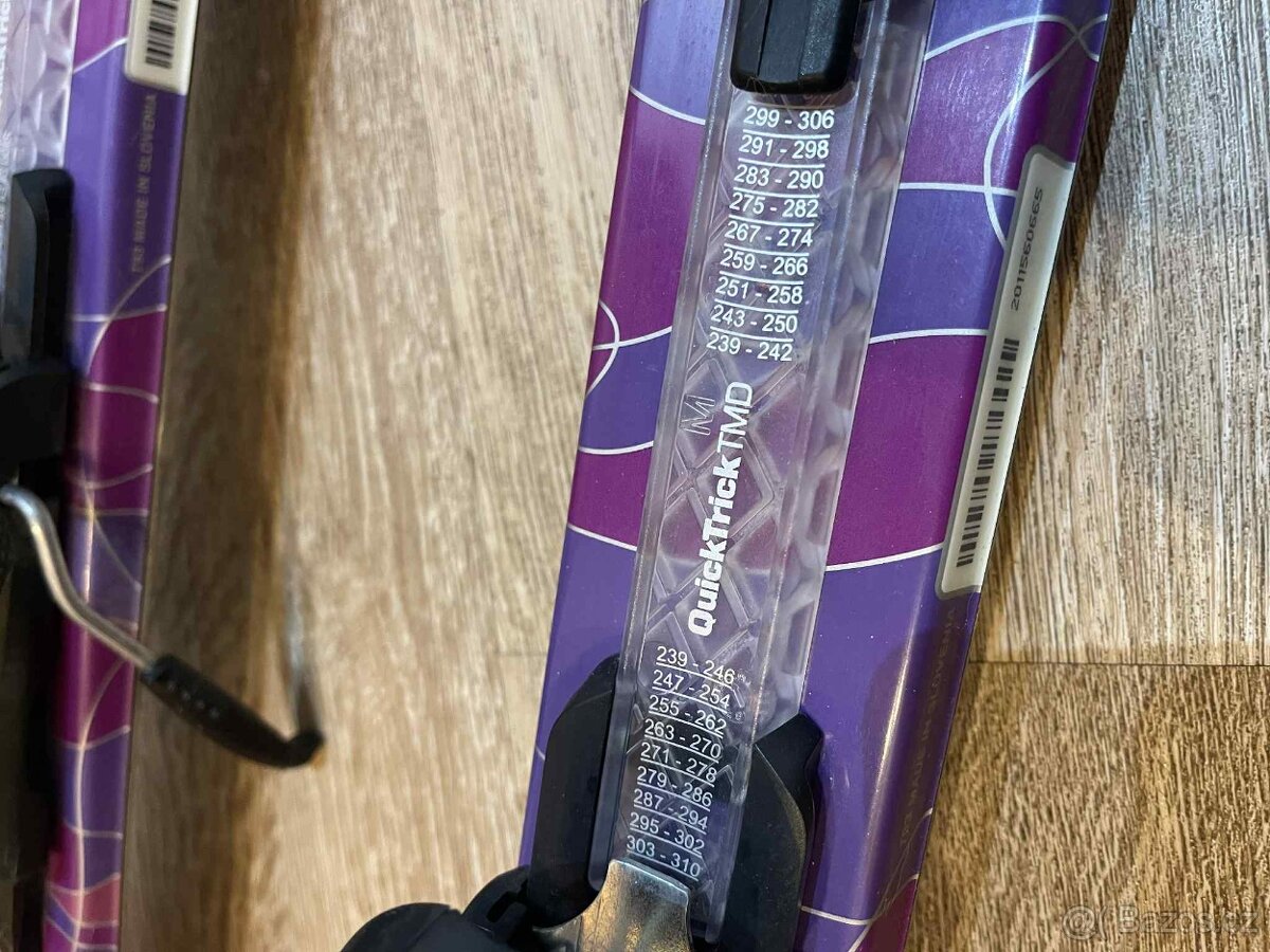 Dámské Lyže Elan ZEST PURPLE QT + ELW 9.0, 142 cm - 4