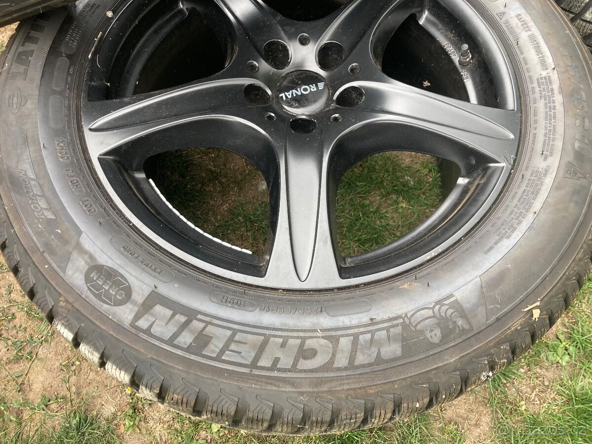 Atraktivní alu sada 5x112 R18, Bmw X5, X6, top stav - 4