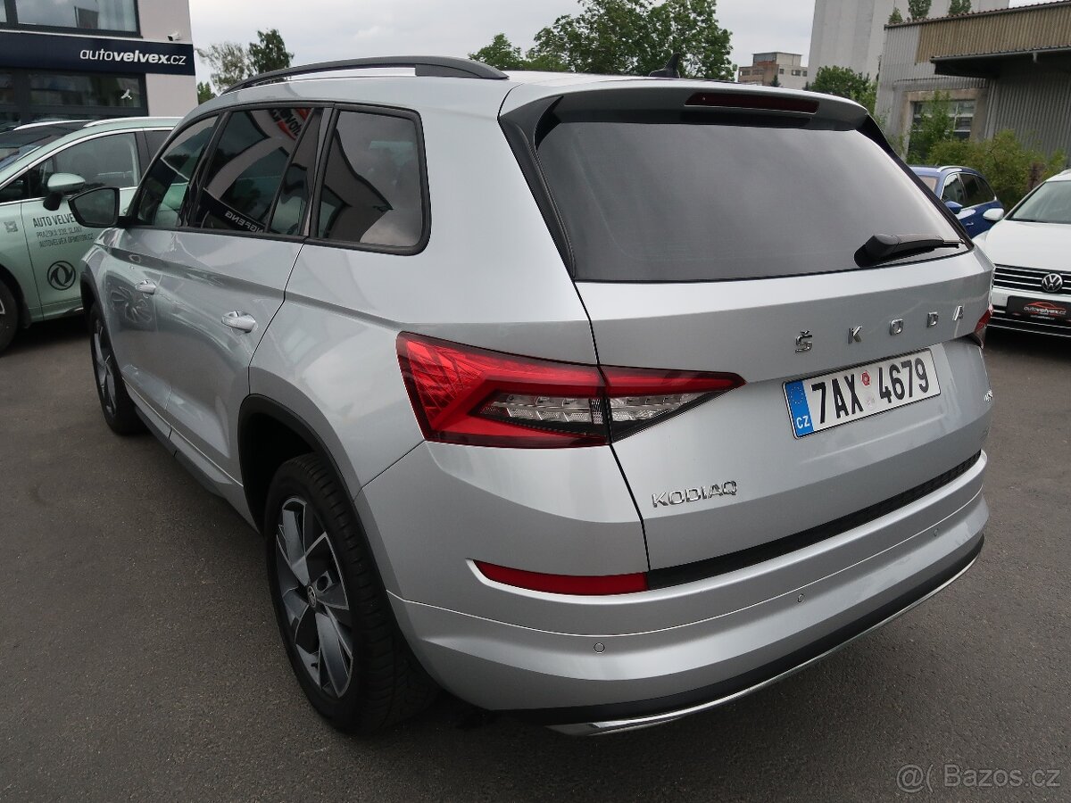 Škoda Kodiaq 2.0TSi,140kW,1majČR,Sportline,4x4 - 4