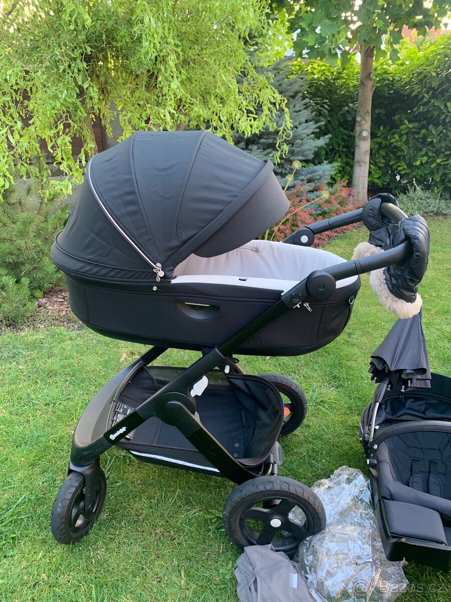 Stokke Trailz 3v1 hluboký, sportovní a autosedačka +isofix - 4