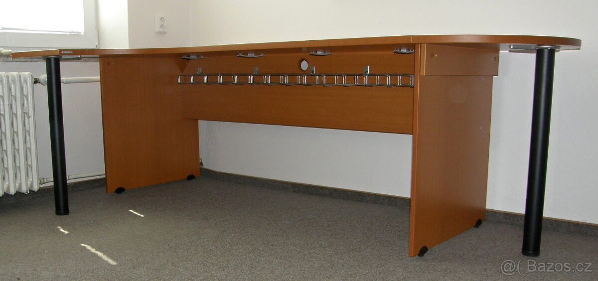 Kancelářský rohový stůl GE 1800 P od firmy HOBIS + kancelářs - 4