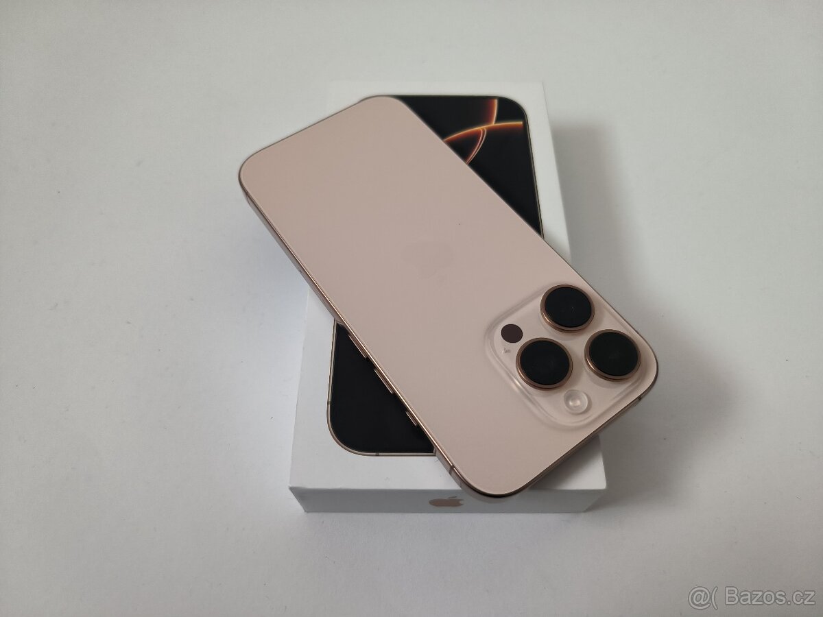 apple iphone 16 PRO 128gb Desert Titanium / Batéria 93% - 4