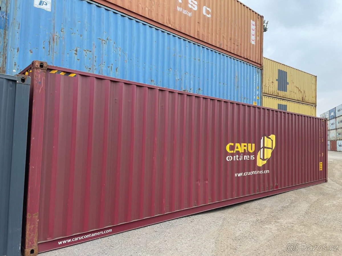 Skladový ISO lodní kontejner 40ft (12m) SKLADEM Brno 5 let - 4