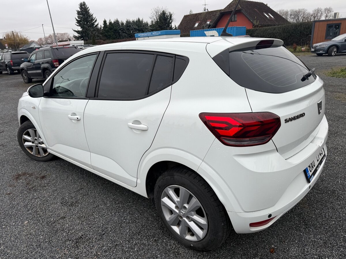 Dacia Sandero 1.0.sce 65kW Čr,2021dph - 4
