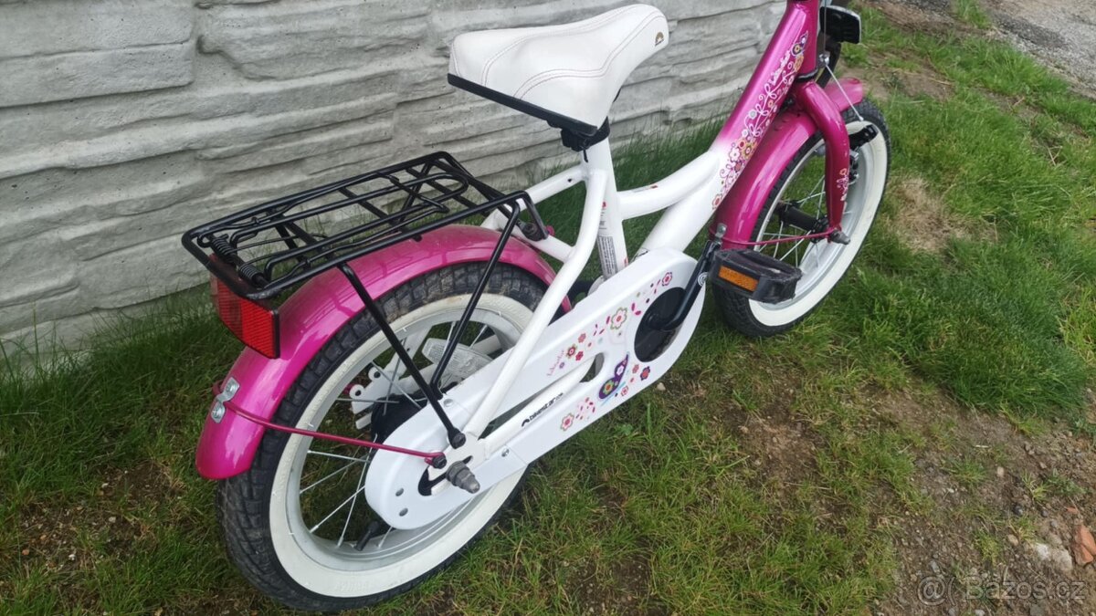 Dětské kolo Bikestar růžovobílé - 4