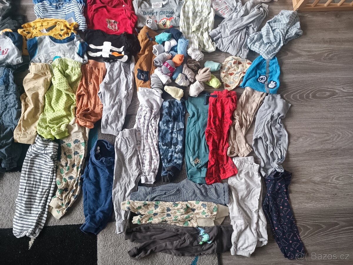 Balík oblečení vel. 74 až 80 - 4