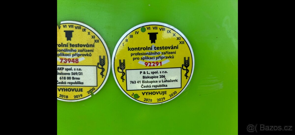 Postřikovač Tecnoma - 4