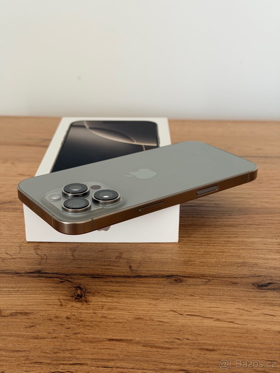 iPhone 16 Pro 128GB Natural Titanium 100%, v záruce - 4