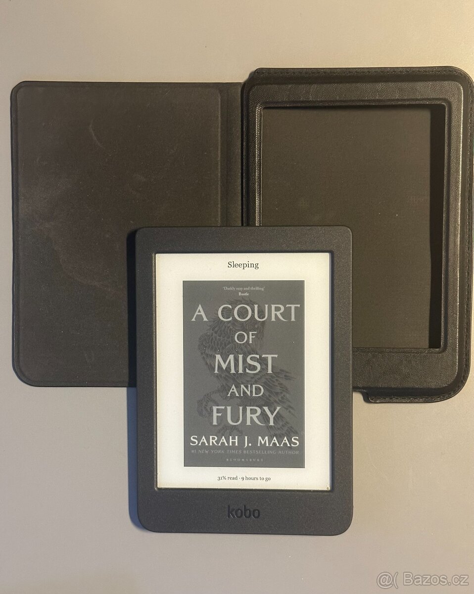 Čtečka elektronických knih Kobo Nia 8GB černá + obal - 4