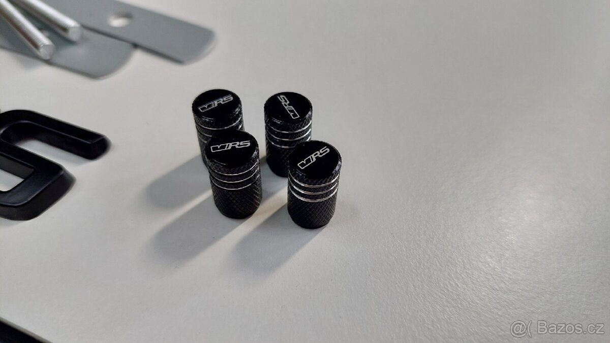 2x štítek VRS + čepičky na ventilky VRS - 4