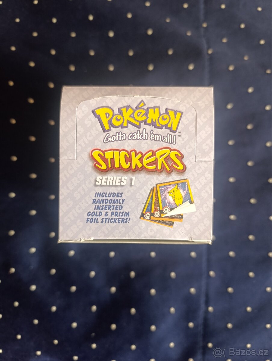 Sběratelské samolepky Pokémon Artbox 1999 - 4
