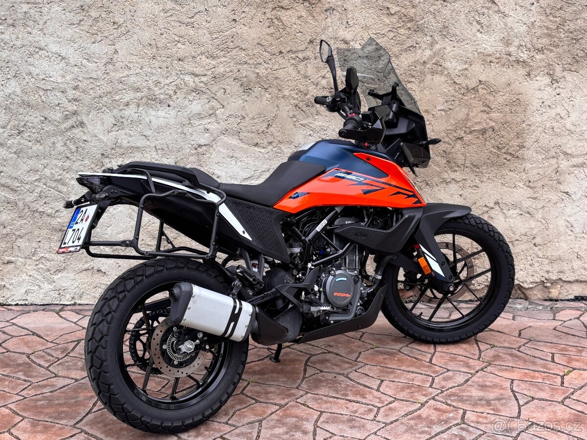 KTM 390 Adventrue 2023, najeto 8785km