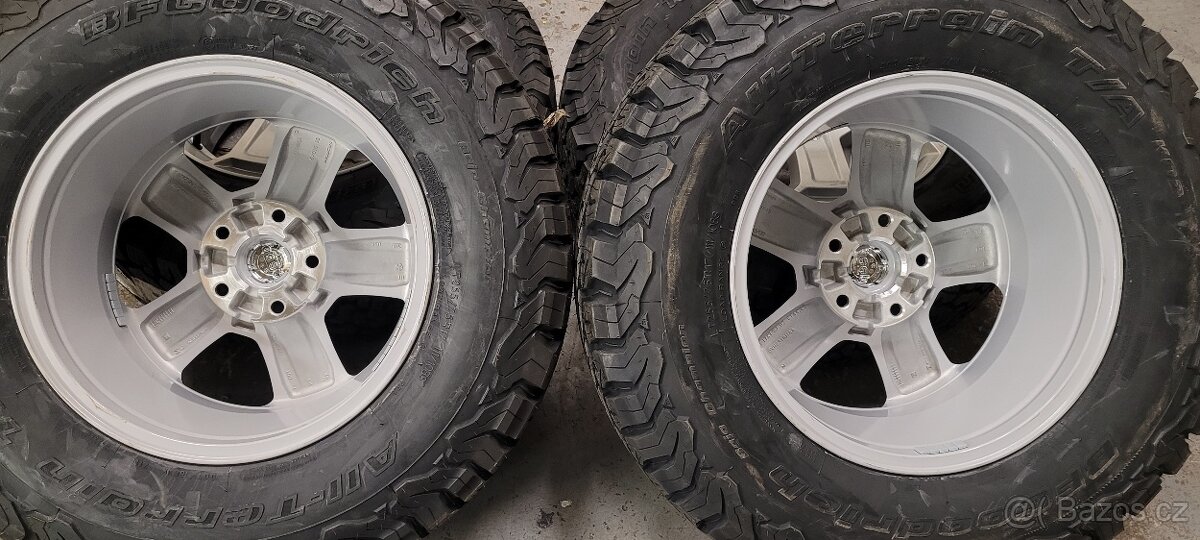 Jeep Gladiator, Wrangler, 17' alu disky,pneu, nové